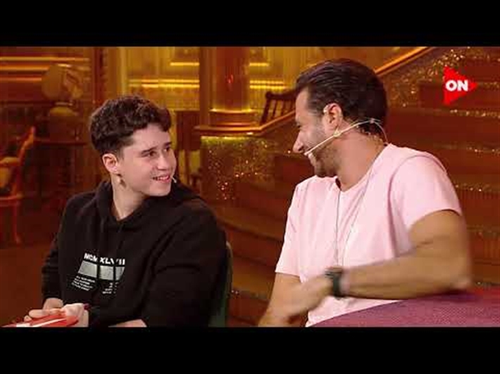 أحمد السعدني وابنه