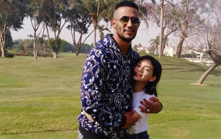 محمد رمضان وابنته حنين