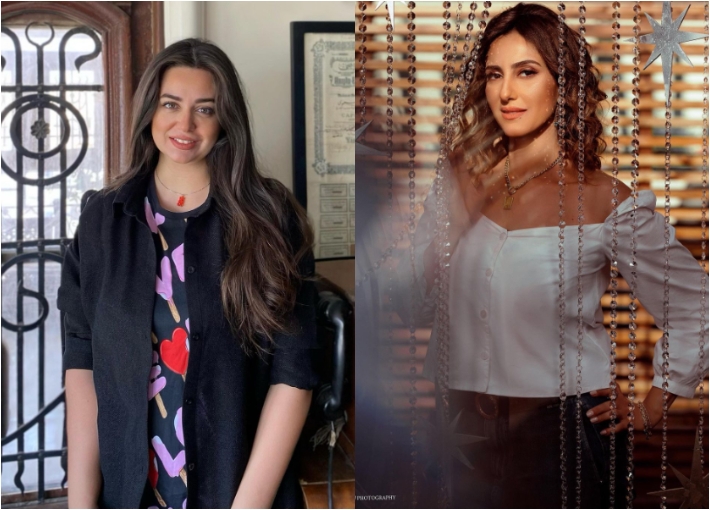 هبة مجدي وحنان مطاوع