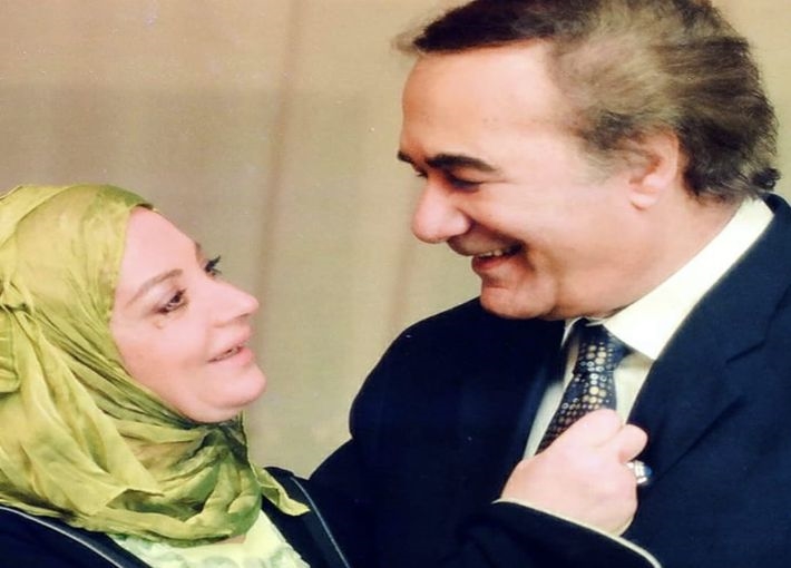 محمود ياسين وشهيرة