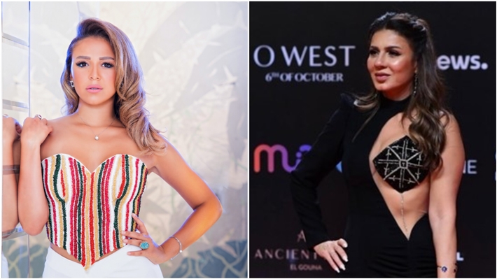 نجلاء بدر وفريدة تمرازا