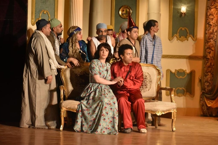 سامح حسين في مسرحية حلم جميل