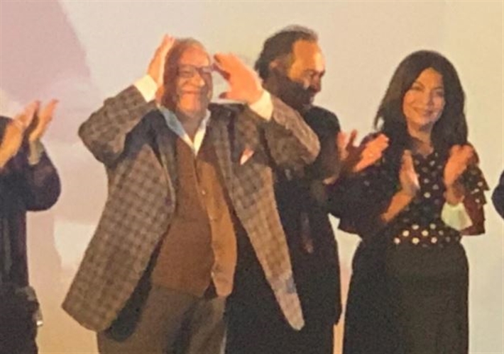 صلاح عبد الله خلال تكريمه