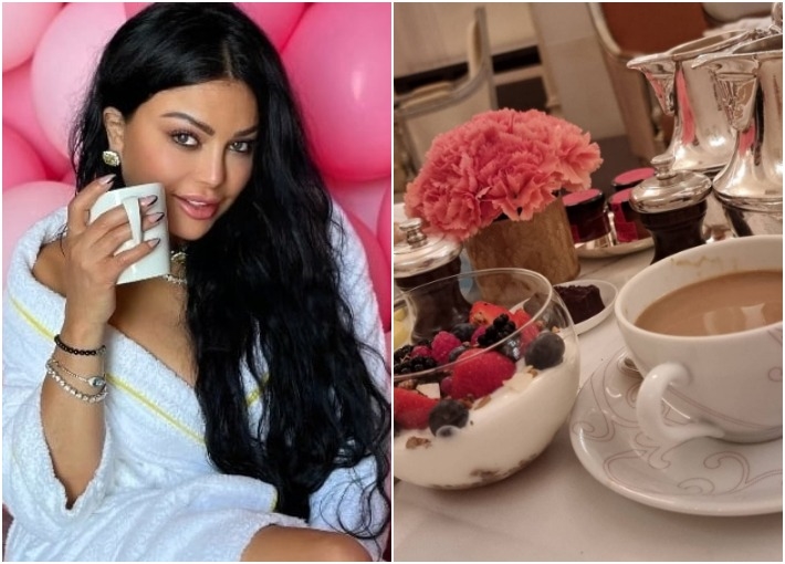 هيفاء وهبي وفطورها