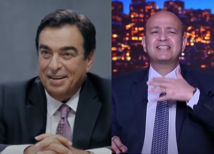 جورج قرداحي وعمرو أديب