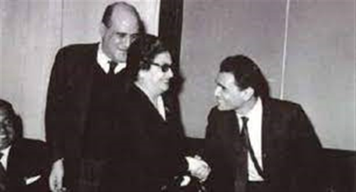 عبد الحليم وأم كلثوم