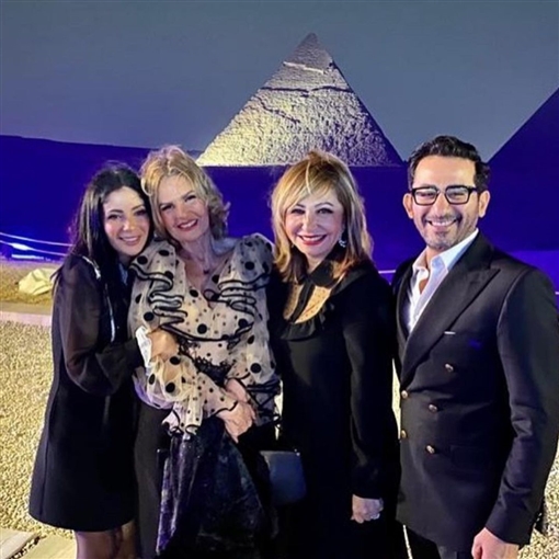 حلمي ولميس ويسرا ومنى زكي