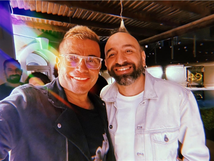 عمرو دياب وعمرو سلامة