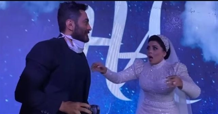 تامر حسني واية مكرم