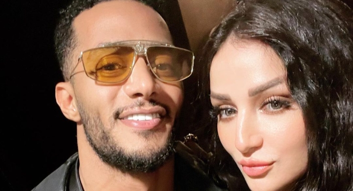 محمد رمضان وزوجته