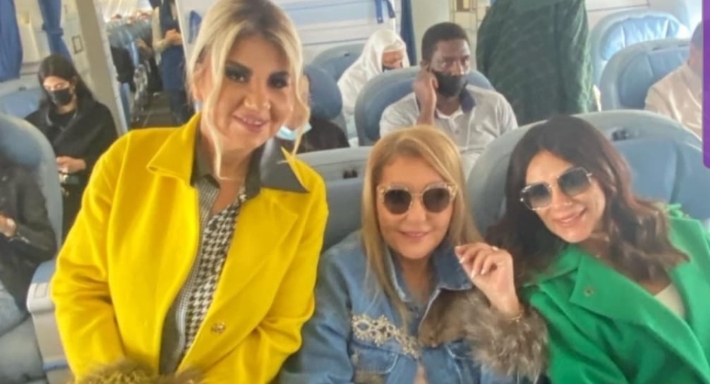 نادية الجندي وبوسي شلبي وإنجي المقدم