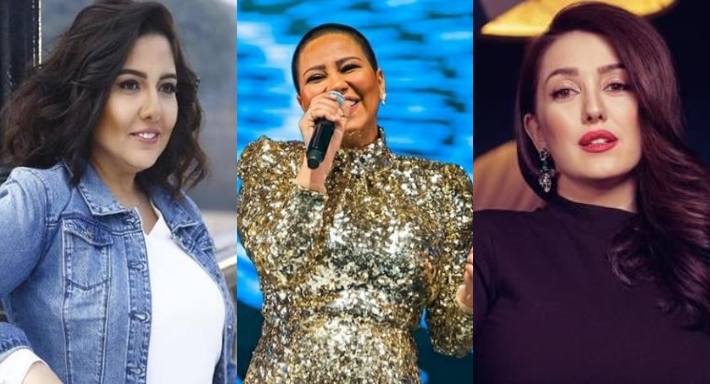 كندة علوش وشيرين عبد الوهاب ومي كساب