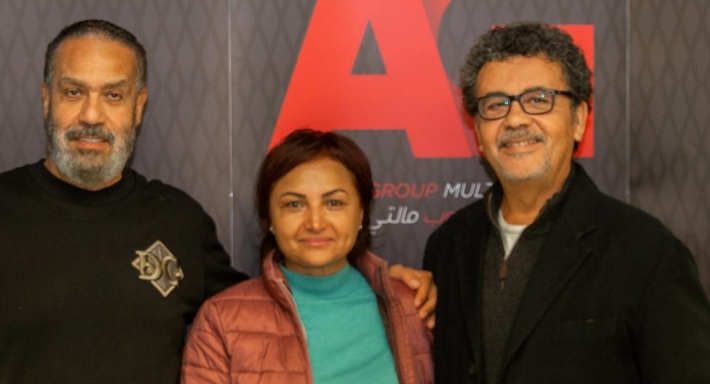 عمرو عرفة وهالة خليل و المنتج جمال العدل