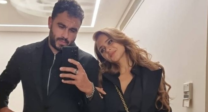 نيللي كريم وهشام عاشور