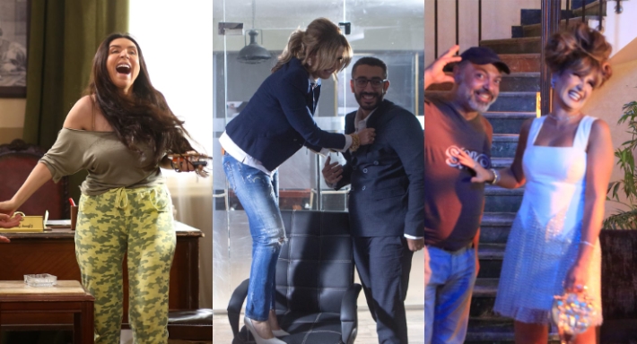 كواليس فيلم مربع برمودة