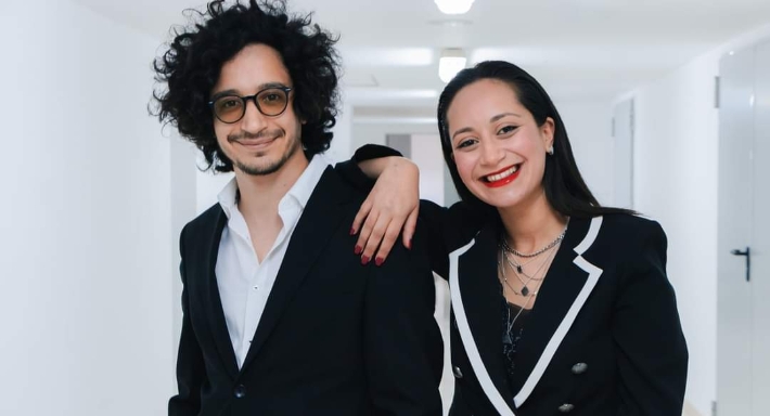 سليم عرجون ونورا عرجون
