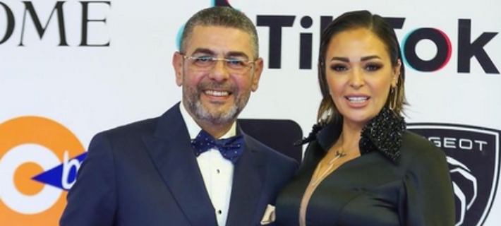 داليا البحيري وزوجها