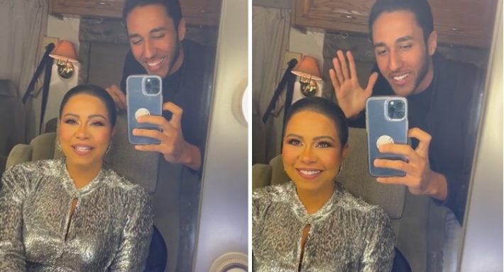 شيرين عبد الوهاب ومعجبها مراد أبو النجا