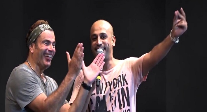 محمد يحيى وعمرو دياب