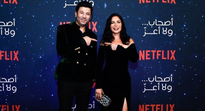 منى زكي وإياد نصار