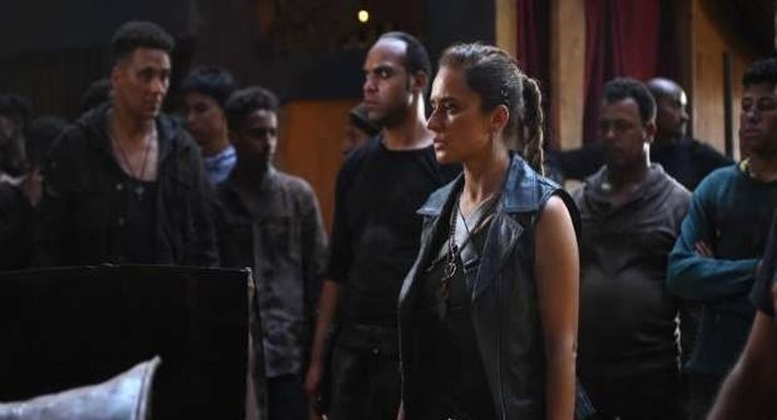 نيللي كريم في مسلسل الجسر