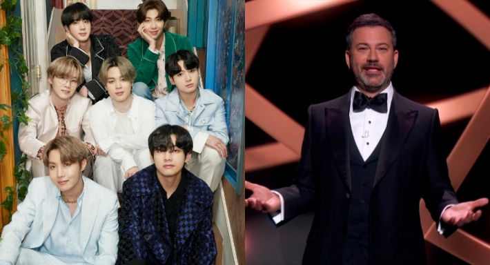 جيمي كيميل وBTS