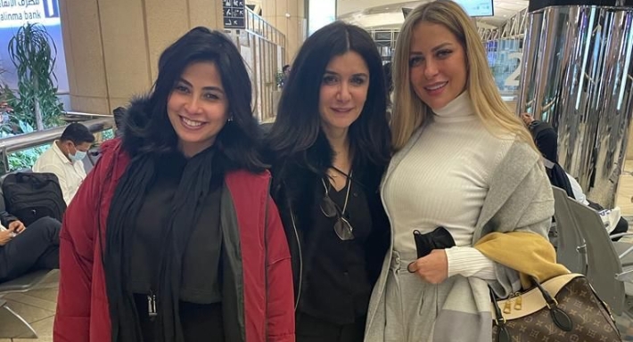 ريم مصطفى وغادة عادل وروبي