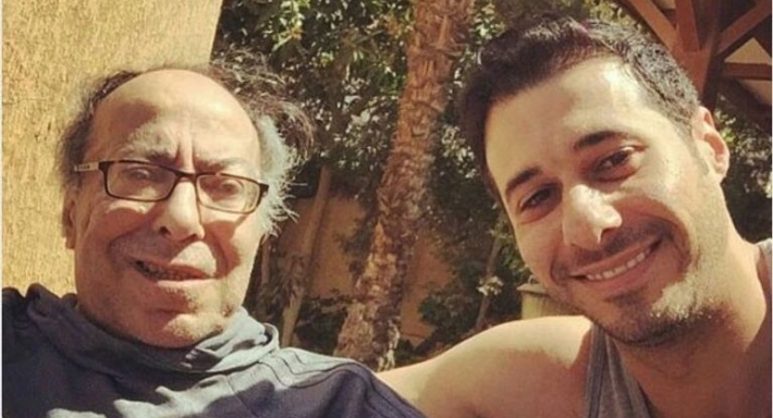 أحمد السعدني ووالده صلاح السعدني