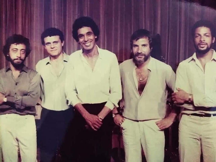 منير مع فرقة يحيى خليل 