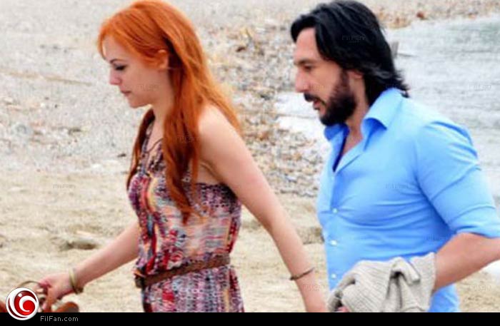 مريم أوزرلي مع صديقها السابق