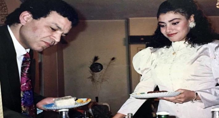 نشوى مصطفى في حفل خطوبتها