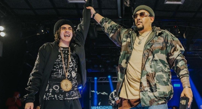 الفائز بمسابقة ريد بول مات الكلام محمود حسين