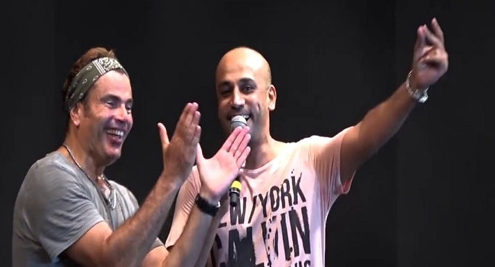 محمد يحيى وعمرو دياب