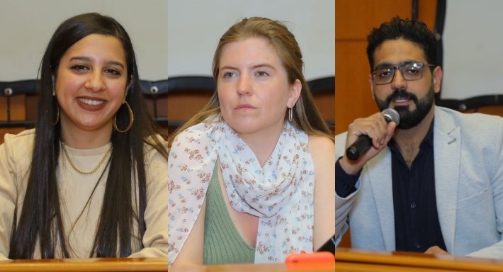 من المؤتمر الصحفي لصناع الأفلام القصيرة بمهرجان أسوان 