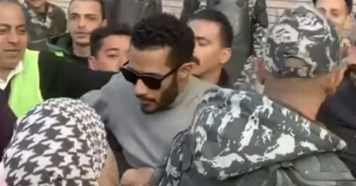 محمد رمضان وسط الجمهور