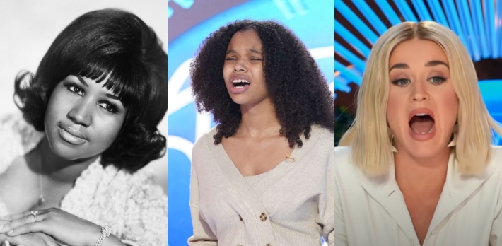 كاتي بيري تخرج معترضة على تصويت American Idol ... المتسابقة حفيدة أريثا فرانكلين