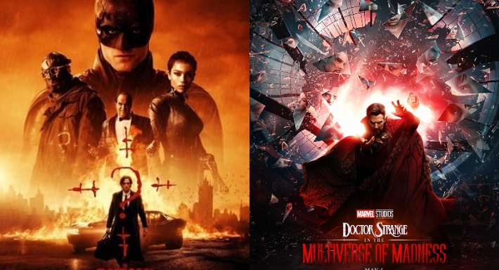 الملصق الدعائي لباتمان ودكتور سترانج