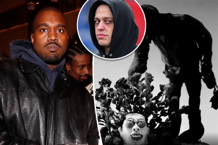 كانيي ويست يقطع رأس بيت ديفيدسون 