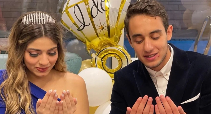 أحمد عنان وخطيبته