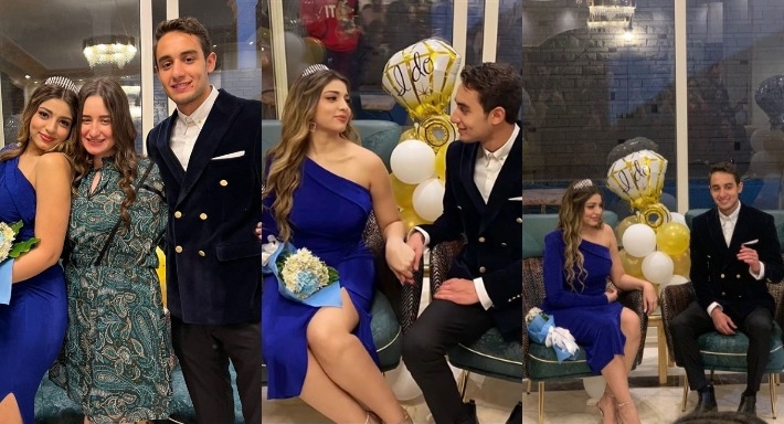 أحمد عنان وخطيبته