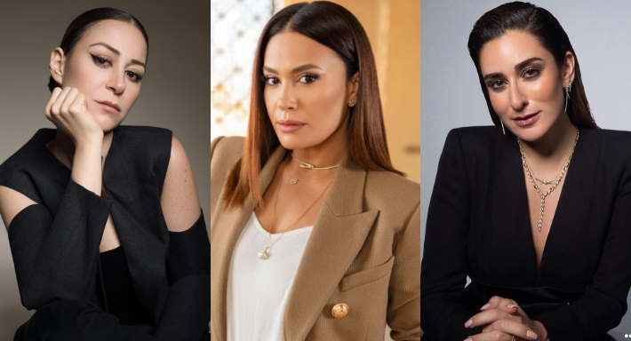 أمينة خليل وهند صبري ومنة شلبي