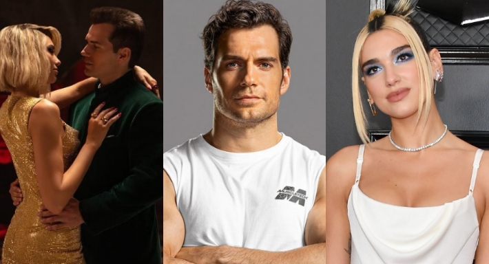 رقص دوا ليبا و هنري كافيل في فيلم الأكشن  Argylle (فيديو)