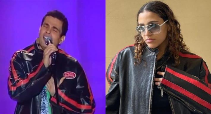 عمرو دياب وابنته جانا