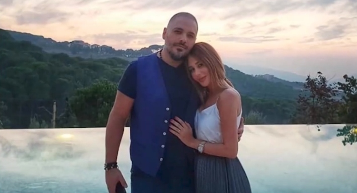رامي عياش وزوجته