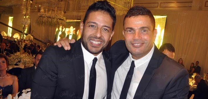 عمرو دياب وحماقي قبل تسع سنوات