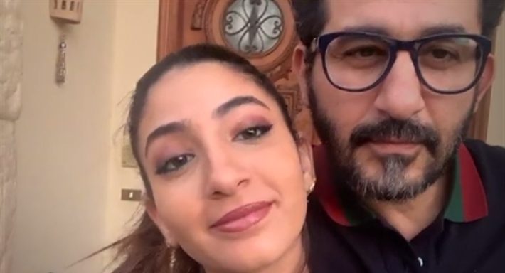 أحمد حلمي وابنته