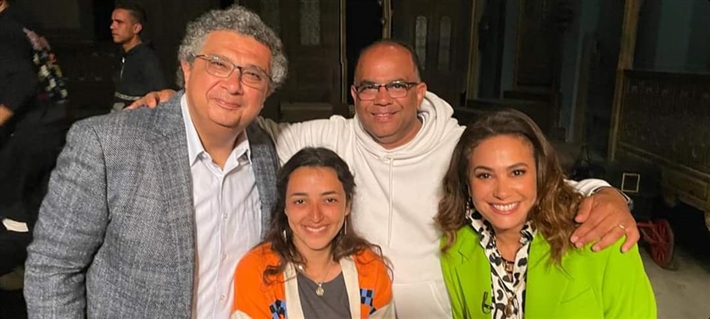 صورة من كواليس الفيلم