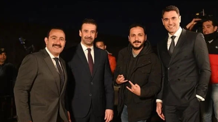 أحمد عز وبيتر ميمي وكريم عبد العزيز وأحمد السقا