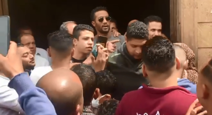 محمد رمضان وسط جمهوره