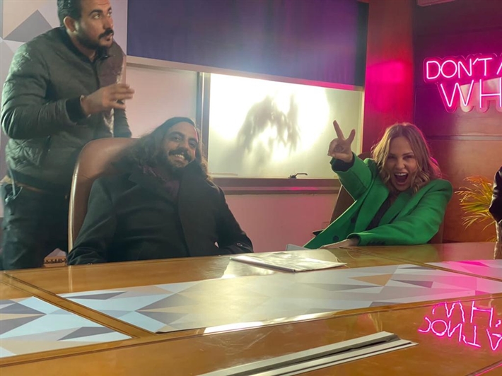 مروان يونس وشيرين رضا